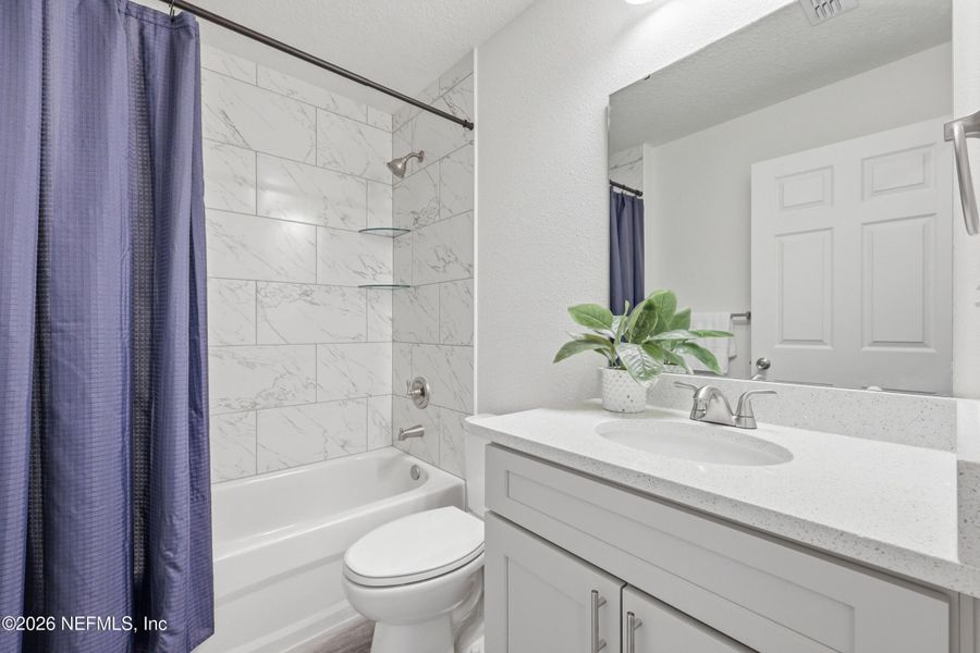 Furnished interior view inside a new home in , Hastings (Image 15).