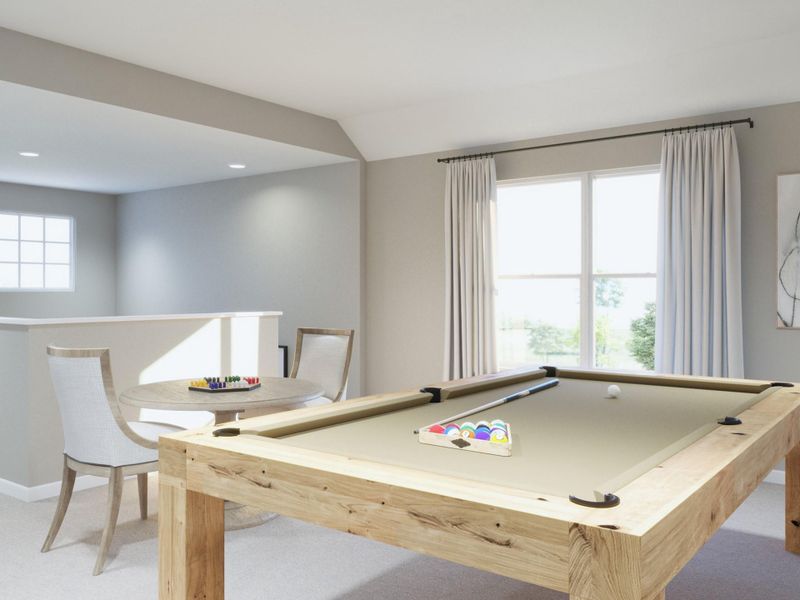 Photos are a representation of the floor plan. Options and interior selections will vary.