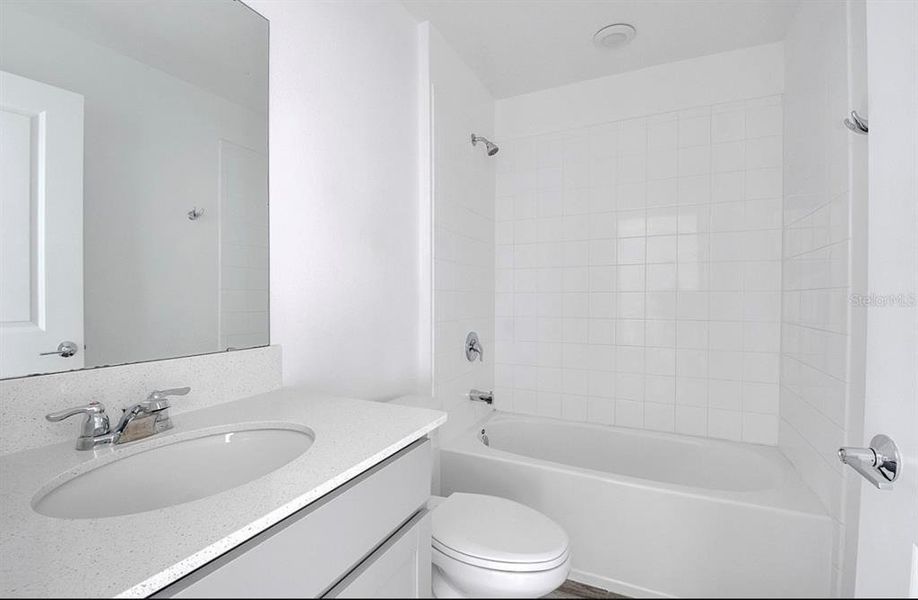 Furnished interior view inside a new home in Old Hickory: Brookstone Collection, St. Cloud (Image 1).