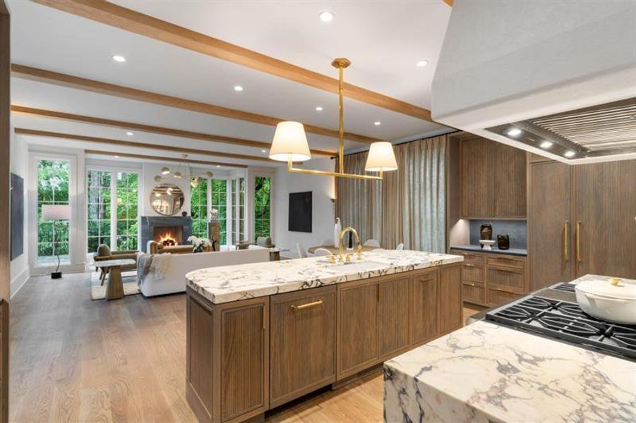 Furnished interior view inside a new home in , Atlanta (Image 57).