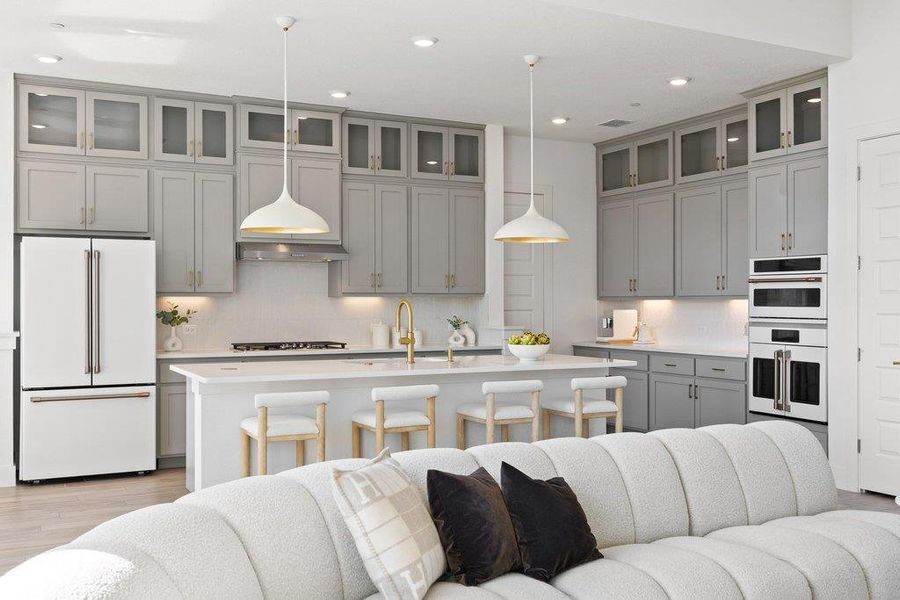 White matte Cafe Professional series appliance package