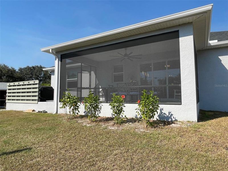 Exterior details and patio area of a home in , Port Charlotte (Image 4). Exterior details and patio area of a home in , Port Charlotte (Image 4).