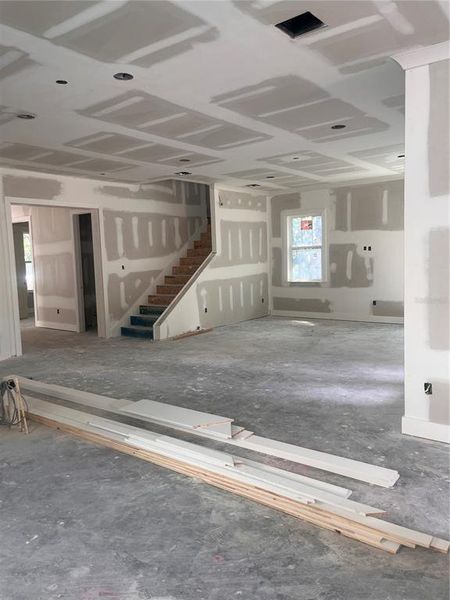 In-progress construction of a new home in , St. Petersburg, FL (Image 24).