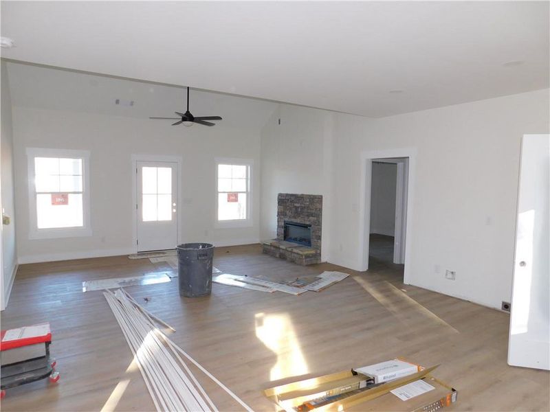 In-progress construction of a new home in , Dahlonega, GA (Image 12).