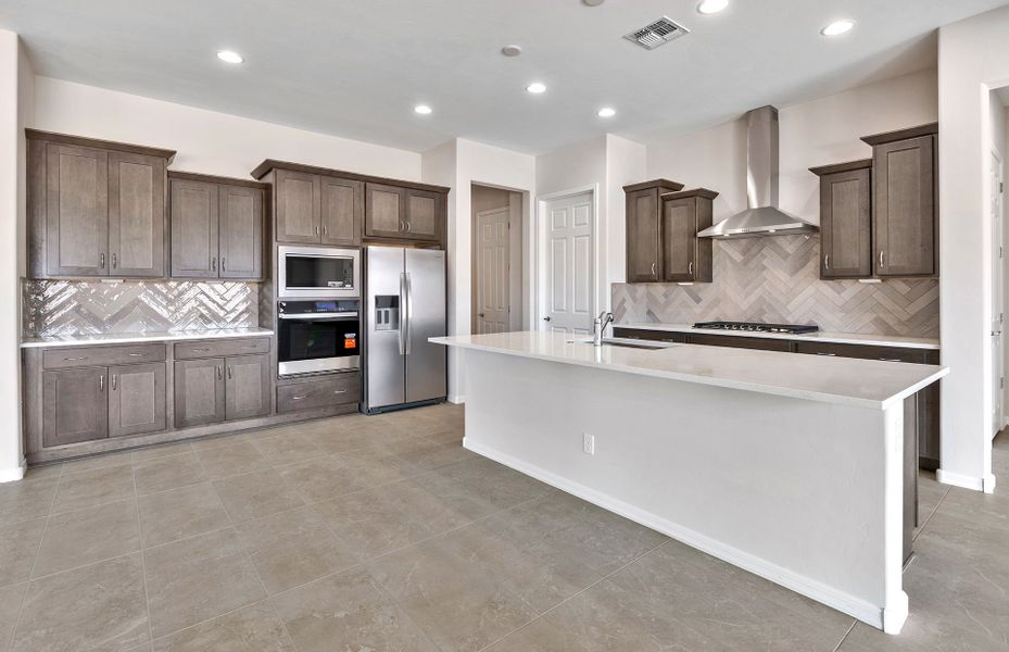 Furnished interior view inside a new home in Del Webb at Rocking K, Tucson (Image 10).
