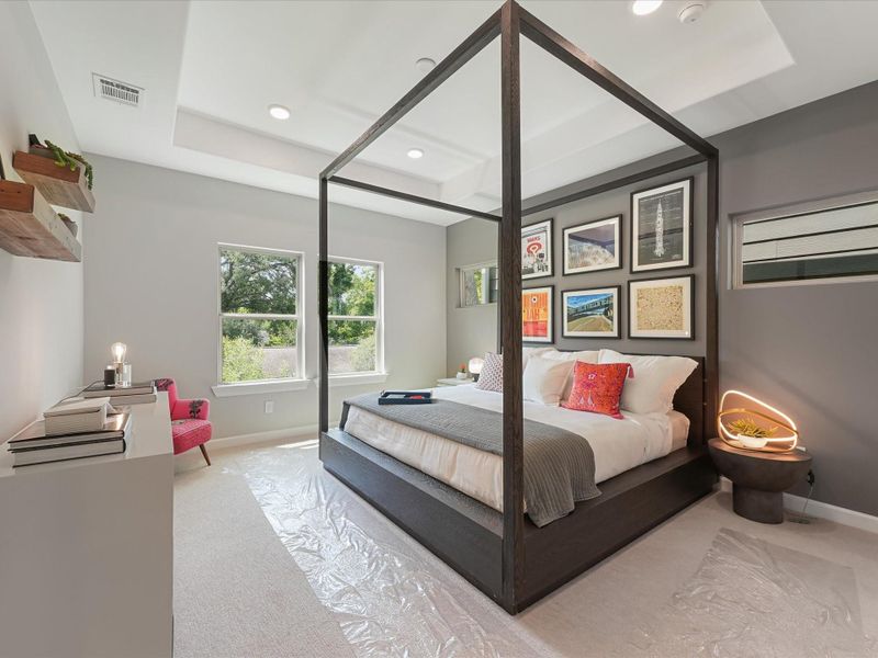 Furnished interior view inside a new home in , Houston (Image 9). Furnished interior view inside a new home in , Houston (Image 9).