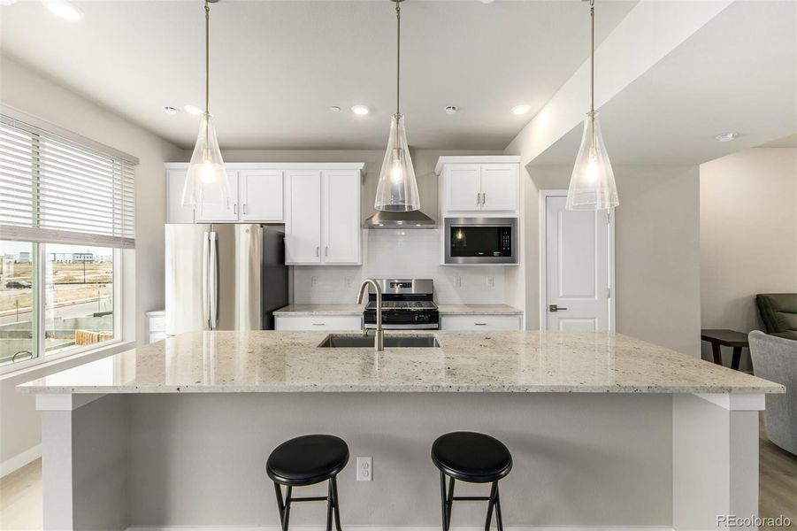 Furnished interior view inside a new home in , Broomfield (Image 13).