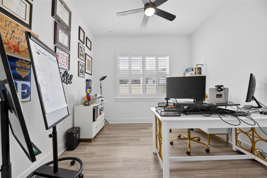 Furnished interior view inside a new home in Robin's Cove at Epperson, Wesley Chapel (Image 53).
