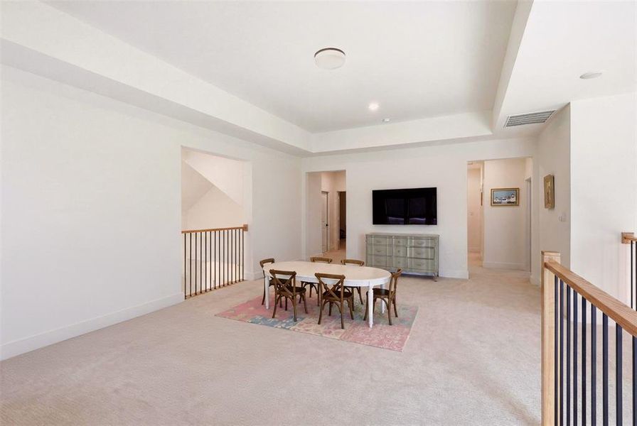 Furnished interior view inside a new home in The Homestead - 62', Rockwall (Image 21).