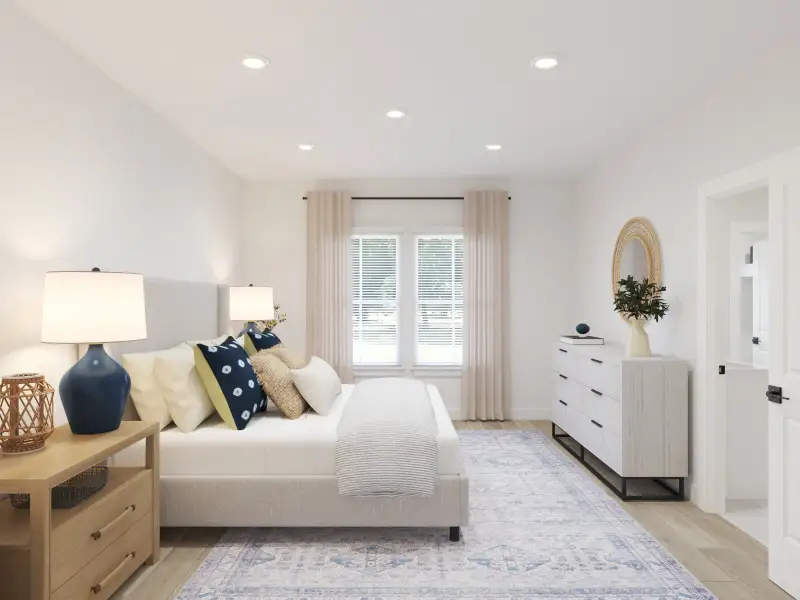 Furnished interior view inside a new home in Poplar Farms, Franklin (Image 7).