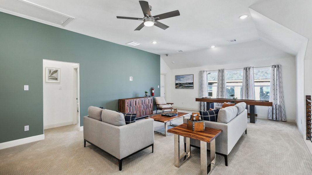 Furnished interior view inside a new home in Solterra Texas, Mesquite (Image 24).