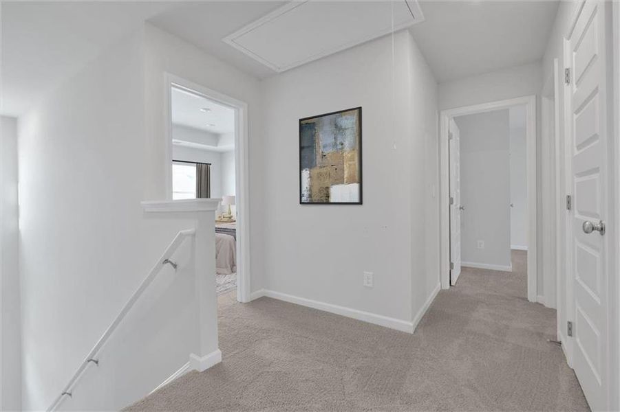 Spacious, unfurnished interior of a new home in Salacoa, Calhoun (Image 22).