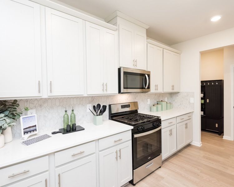 Furnished interior view inside a new home in Nolen Farm, Gastonia (Image 8).