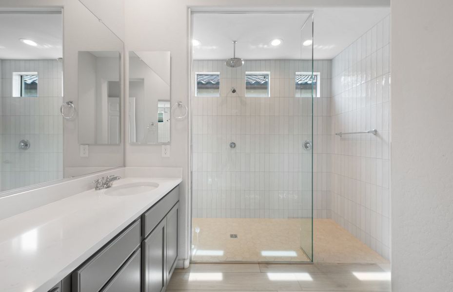 Furnished interior view inside a new home in Artisan at Asante, Surprise (Image 9).