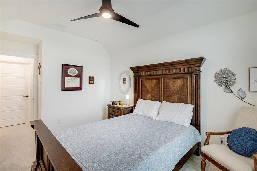 Fourth Bedroom on Second Level is currently being used as a Storage area