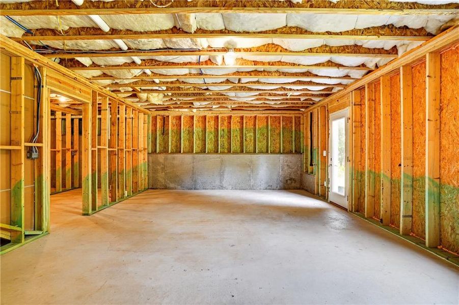 In-progress construction of a new home in Austin Ridge, Commerce, GA (Image 39).