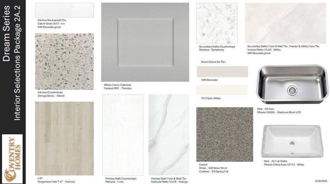 Sample of building materials used in homes in Windrose Green, Angleton (Image 3). Sample of building materials used in homes in Windrose Green, Angleton (Image 3).