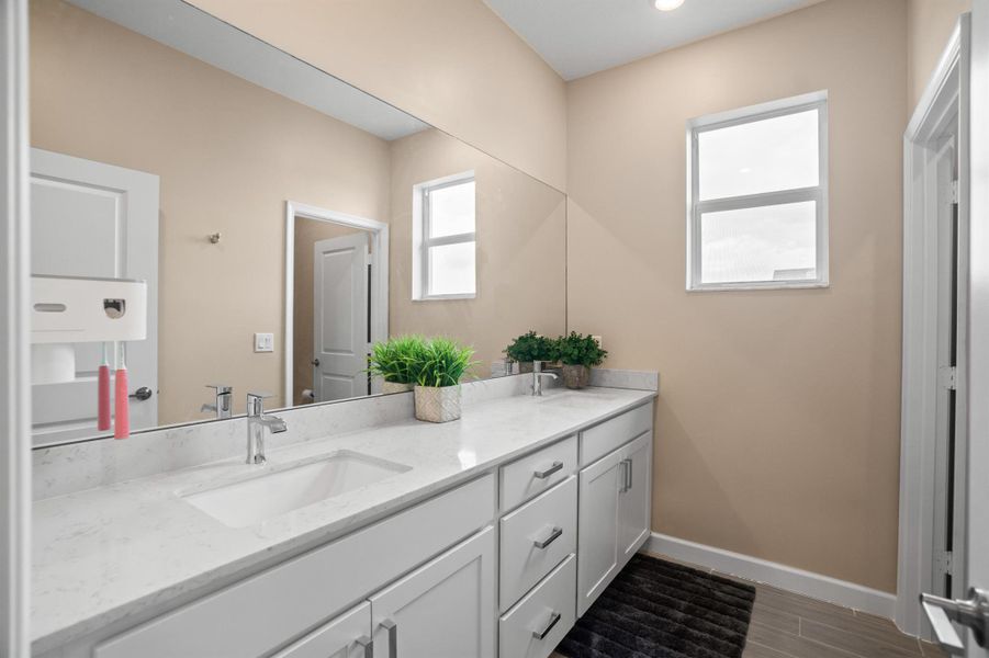 Furnished interior view inside a new home in , Loxahatchee (Image 39).