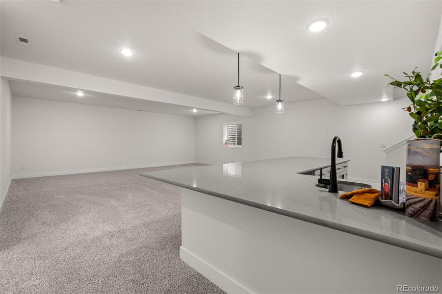 Furnished interior view inside a new home in Wolf Ranch - Enclave Collection, Colorado Springs (Image 28).