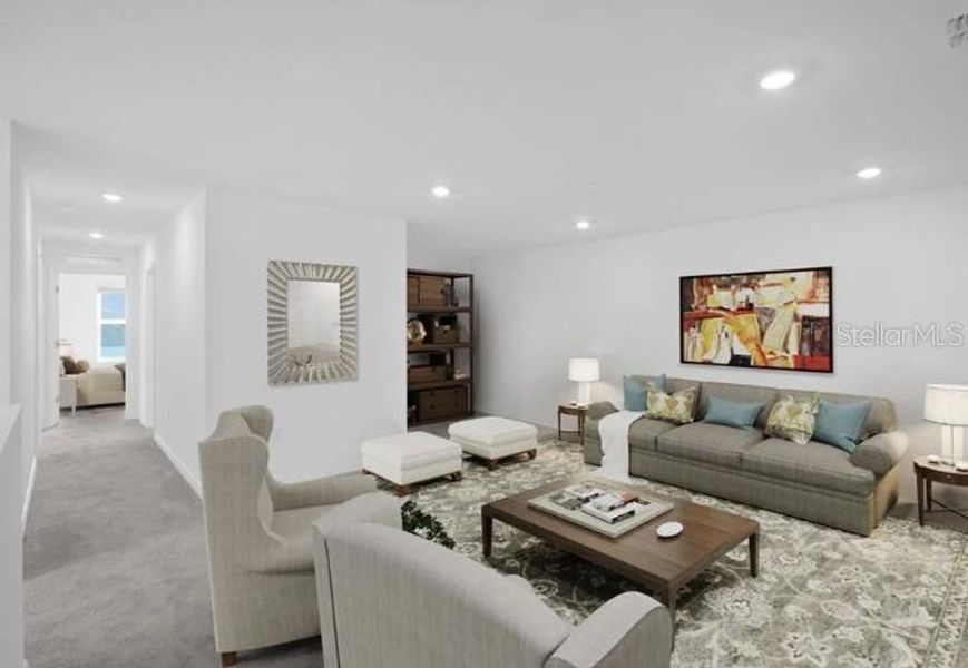 Furnished interior view inside a new home in Palm Wind, Hudson (Image 7).