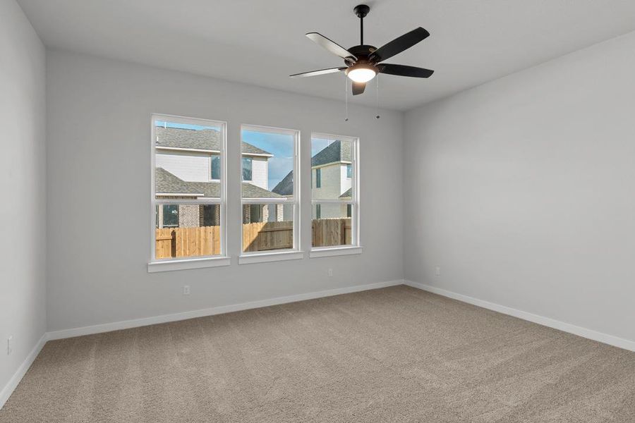 Spacious, unfurnished interior of a new home in Lariat, Liberty Hill (Image 31). Spacious, unfurnished interior of a new home in Lariat, Liberty Hill (Image 31).