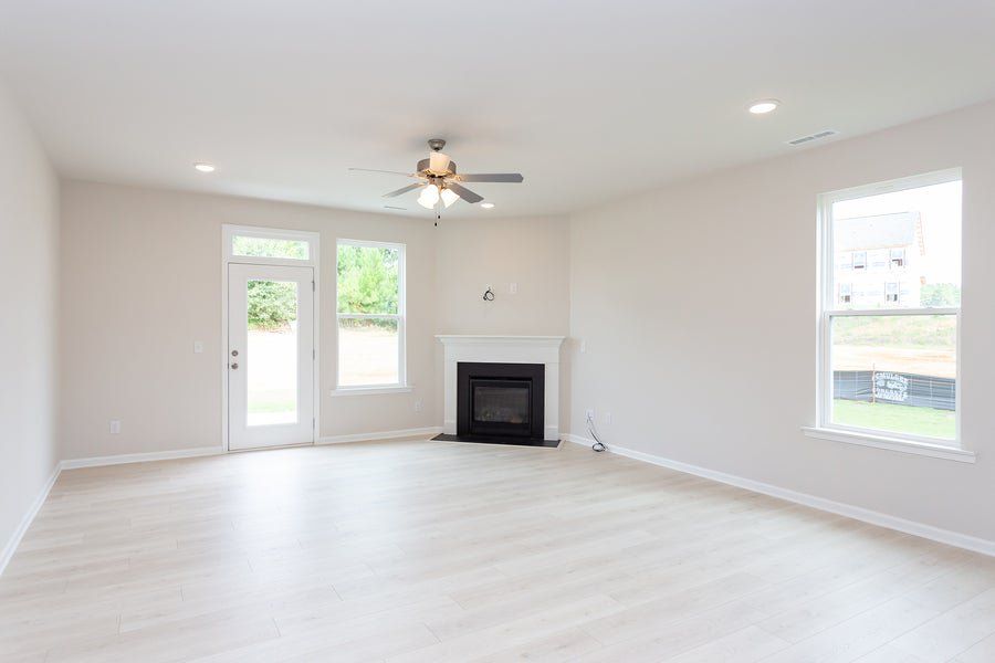 Spacious, unfurnished interior of a new home in Highgate, Clayton (Image 24). Spacious, unfurnished interior of a new home in Highgate, Clayton (Image 24).