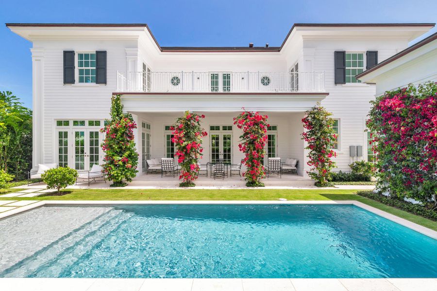 Front exterior of a new home in , West Palm Beach, FL, highlighting curb appeal (Image 28). Front exterior of a new home in , West Palm Beach, FL, highlighting curb appeal (Image 28).