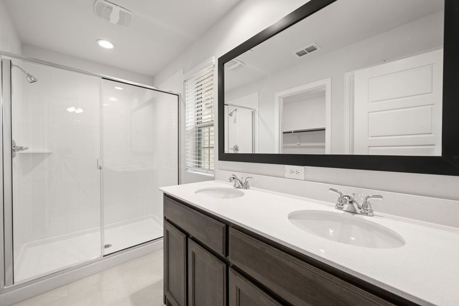 Representative exterior photo of a completed home built from the Bridgeport by Impression Homes in Main Street Village, Mansfield, TX (Image 15). Representative exterior photo of a completed home built from the Bridgeport by Impression Homes in Main Street Village, Mansfield, TX (Image 15).