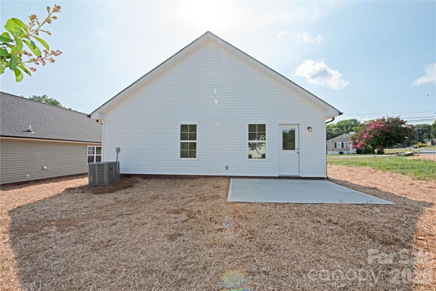 Exterior details and patio area of a home in , Landis (Image 16).