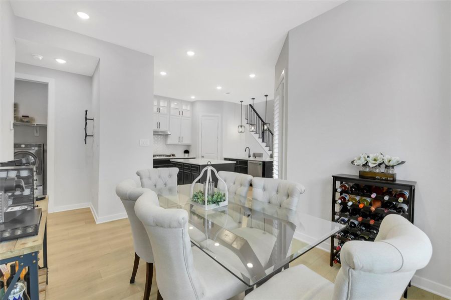 View from Dining to Kitchen