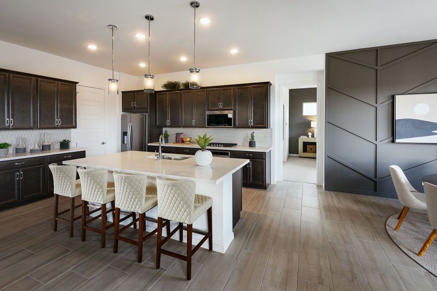 Representative furnished interior of a home built from the Mercury by Mattamy Homes in Pinnacle at San Tan Heights, San Tan Valley (Image 7).