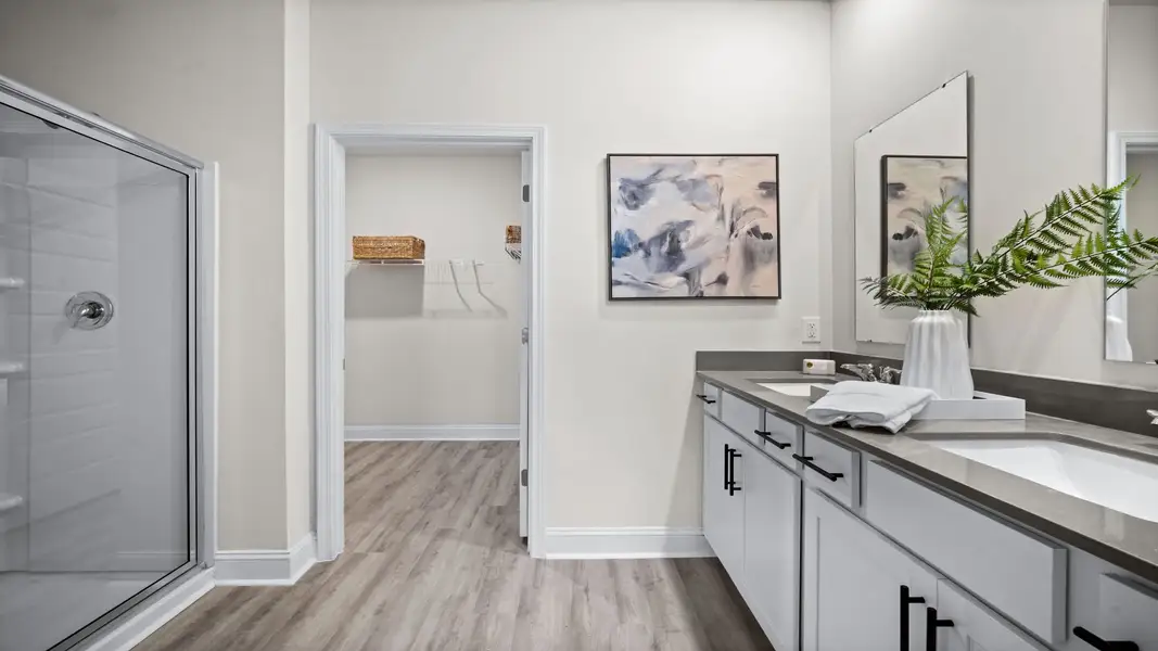 Furnished interior view inside a new home in The Retreat at East Argent, Ridgeland (Image 8). Furnished interior view inside a new home in The Retreat at East Argent, Ridgeland (Image 8).