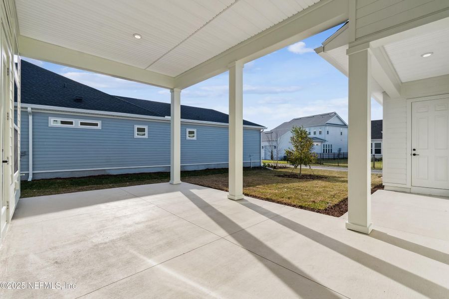 Exterior details and patio area of a home in , Jacksonville (Image 4). Exterior details and patio area of a home in , Jacksonville (Image 4).