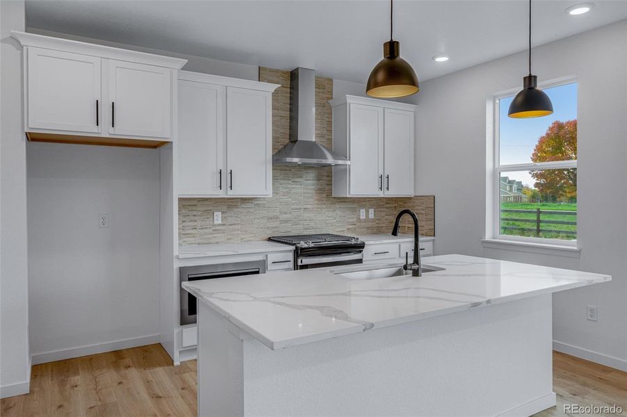 Furnished interior view inside a new home in Hansen Farm, Fort Collins (Image 10).