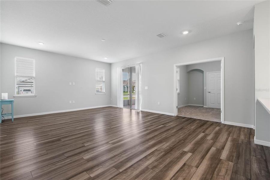 Spacious, unfurnished interior of a new home in Sawmill Creek at Palm Coast Park, Palm Coast (Image 41). Spacious, unfurnished interior of a new home in Sawmill Creek at Palm Coast Park, Palm Coast (Image 41).
