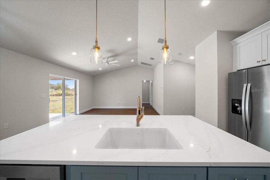 Furnished interior view inside a new home in , Ocklawaha (Image 9). Furnished interior view inside a new home in , Ocklawaha (Image 9).