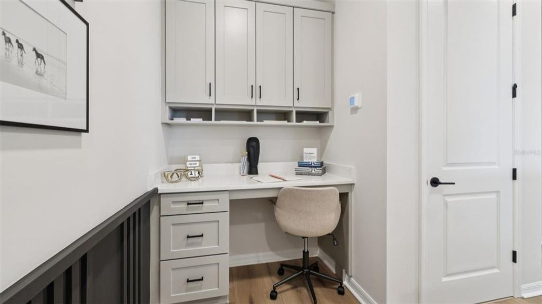 Furnished interior view inside a new home in Isla Mirada, San Antonio (Image 22).