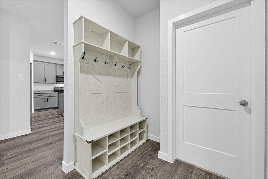 Mud Room Area off the garage