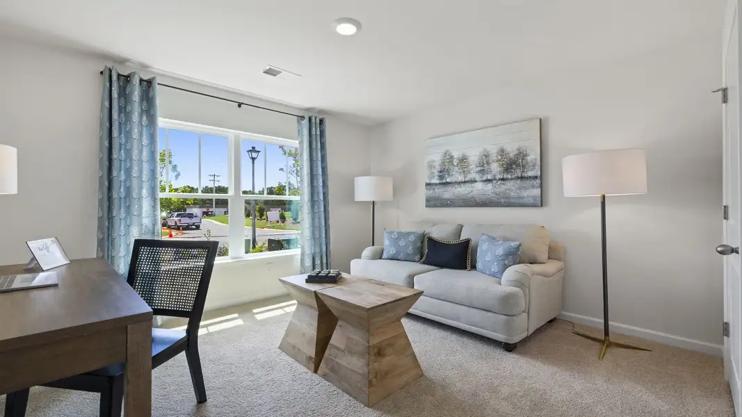 Furnished interior view inside a new home in Waverly Station, Greenwood (Image 8).