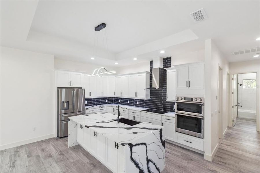 Furnished interior view inside a new home in , Leesburg (Image 13).