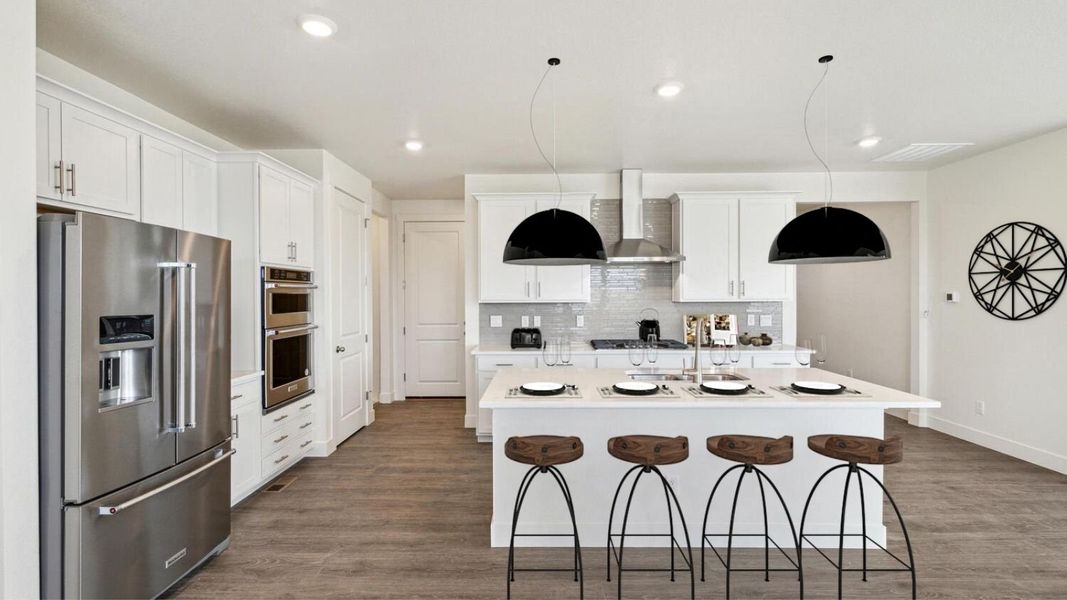 Furnished interior view inside a new home in Vantage, Berthoud (Image 5).