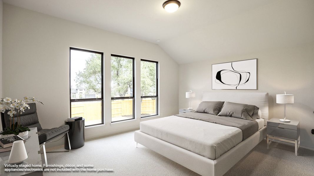 Furnished interior view inside a new home in Parkside On The River, Georgetown (Image 7).