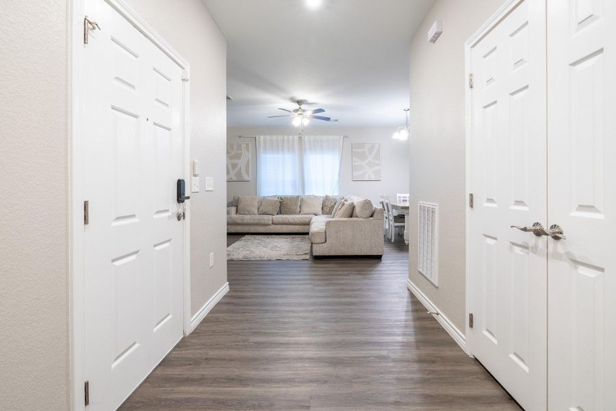 Furnished interior view inside a new home in , Pasadena (Image 4).