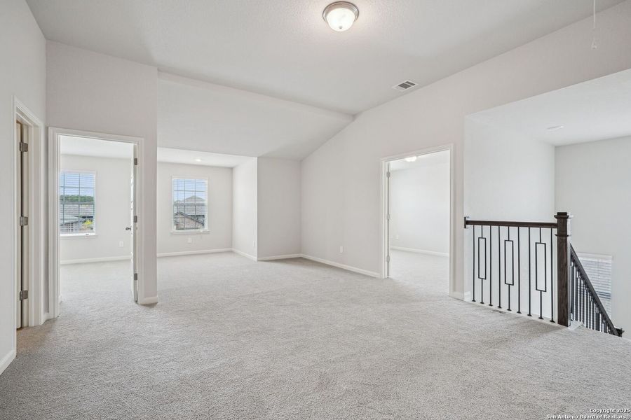 Spacious, unfurnished interior of a new home in Sagebrooke - Premier Series, San Antonio (Image 31). Spacious, unfurnished interior of a new home in Sagebrooke - Premier Series, San Antonio (Image 31).