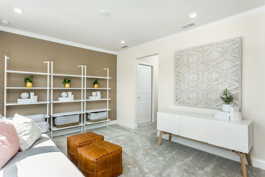 Furnished interior view inside a new home in Del Webb Southern Harmony, Murfreesboro (Image 11). Furnished interior view inside a new home in Del Webb Southern Harmony, Murfreesboro (Image 11).