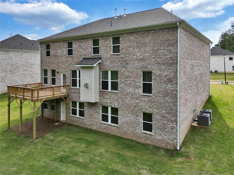 Exterior details and patio area of a home in , McDonough (Image 19).