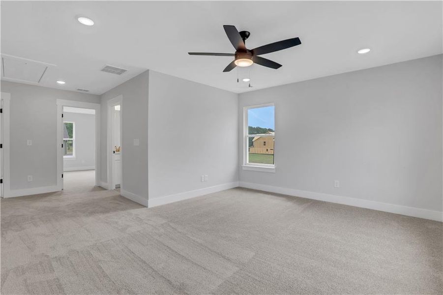 Spacious, unfurnished interior of a new home in , Loganville (Image 30).