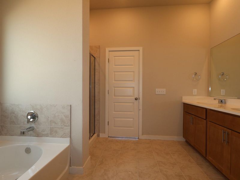 Furnished interior view inside a new home in Cascades at Onion Creek, Austin (Image 7).
