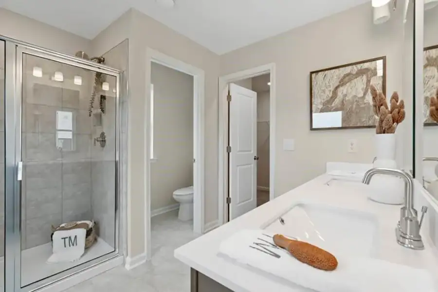 Furnished interior view inside a new home in Dreycott, Lawrenceville (Image 21).