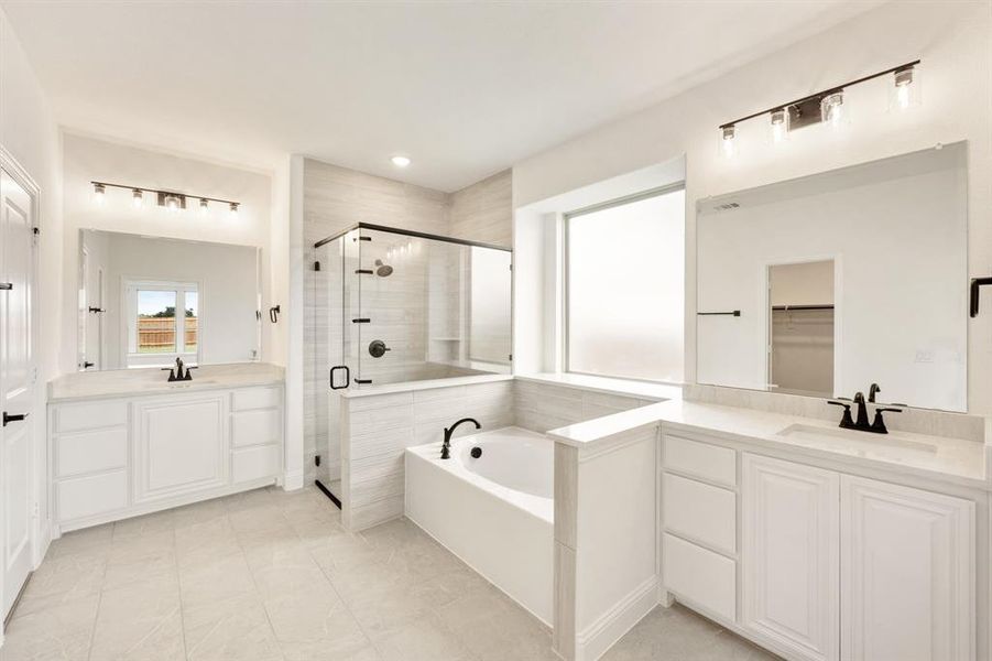 Furnished interior view inside a new home in Hampton Park, Glenn Heights (Image 9). Furnished interior view inside a new home in Hampton Park, Glenn Heights (Image 9).